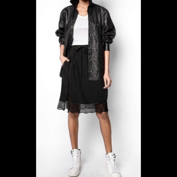 Zadig & Voltaire Jillian Jac Guitar Skirt - Picture 1 of 4